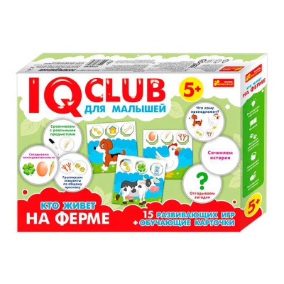 Учебные пазлы Кто живет на ферме Ranok 13152038Р 1